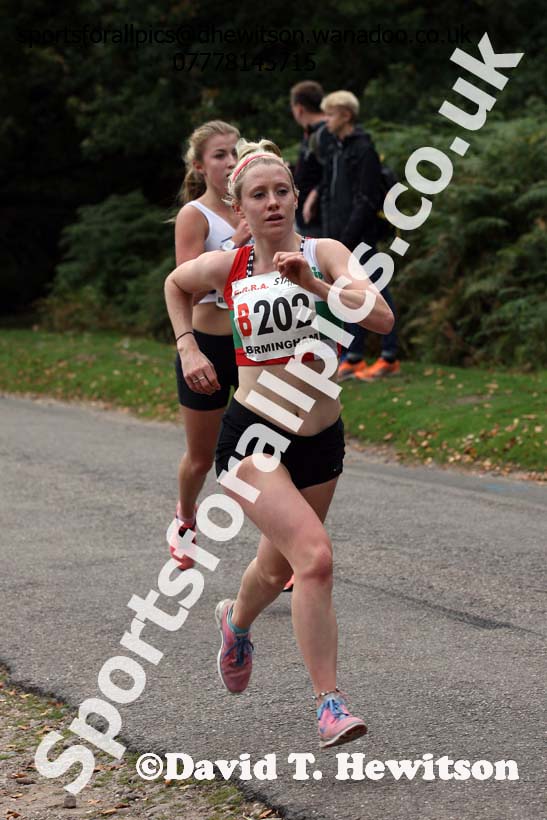 Senior womens 4 stage road relay, English National 6 and 4 Stage Road Relays, Sutton Park, Birmingham. Photo: David T. Hewitson/Sports for All Pics